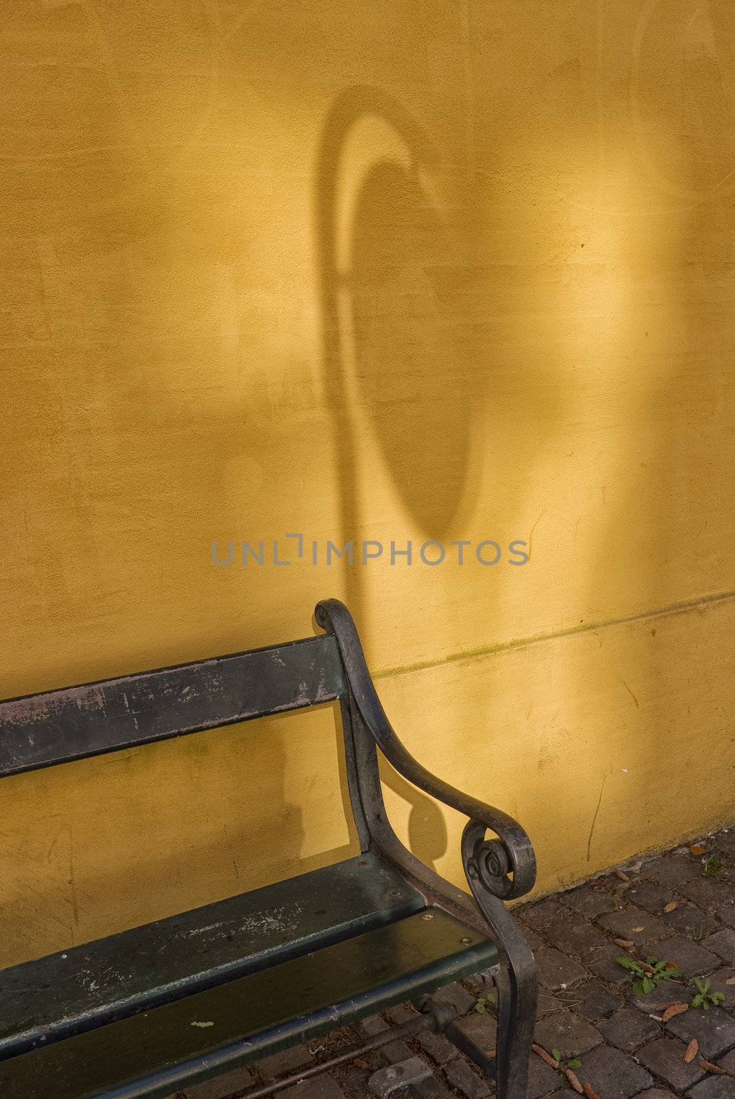 Free bench in the shade by ABCDK