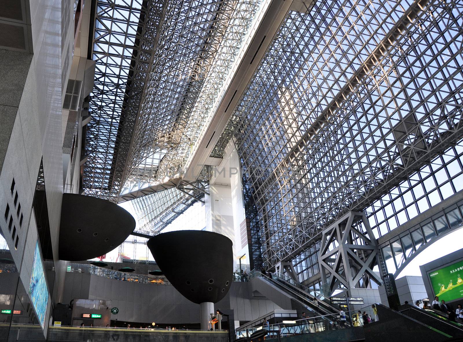 KYOTO, JAPAN - OCT 27: Kyoto Station by siraanamwong