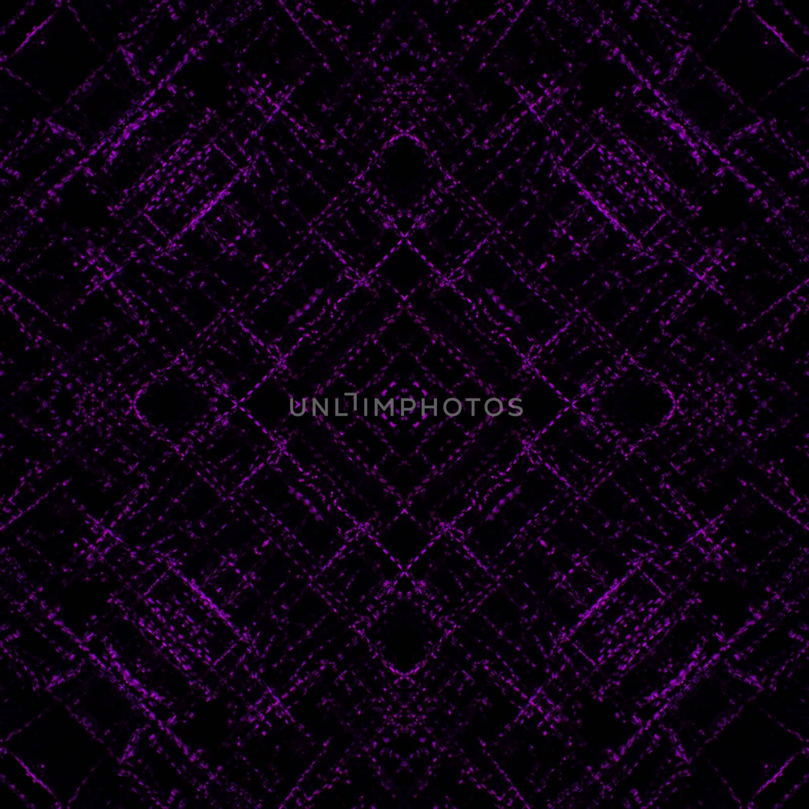 Abstract purple light lines on black background