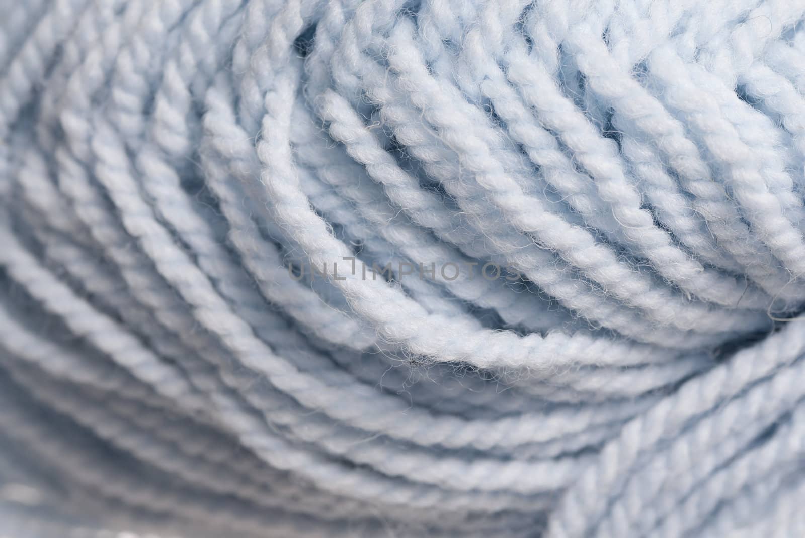 Macro Photo of Blue Wool. by swellphotography
