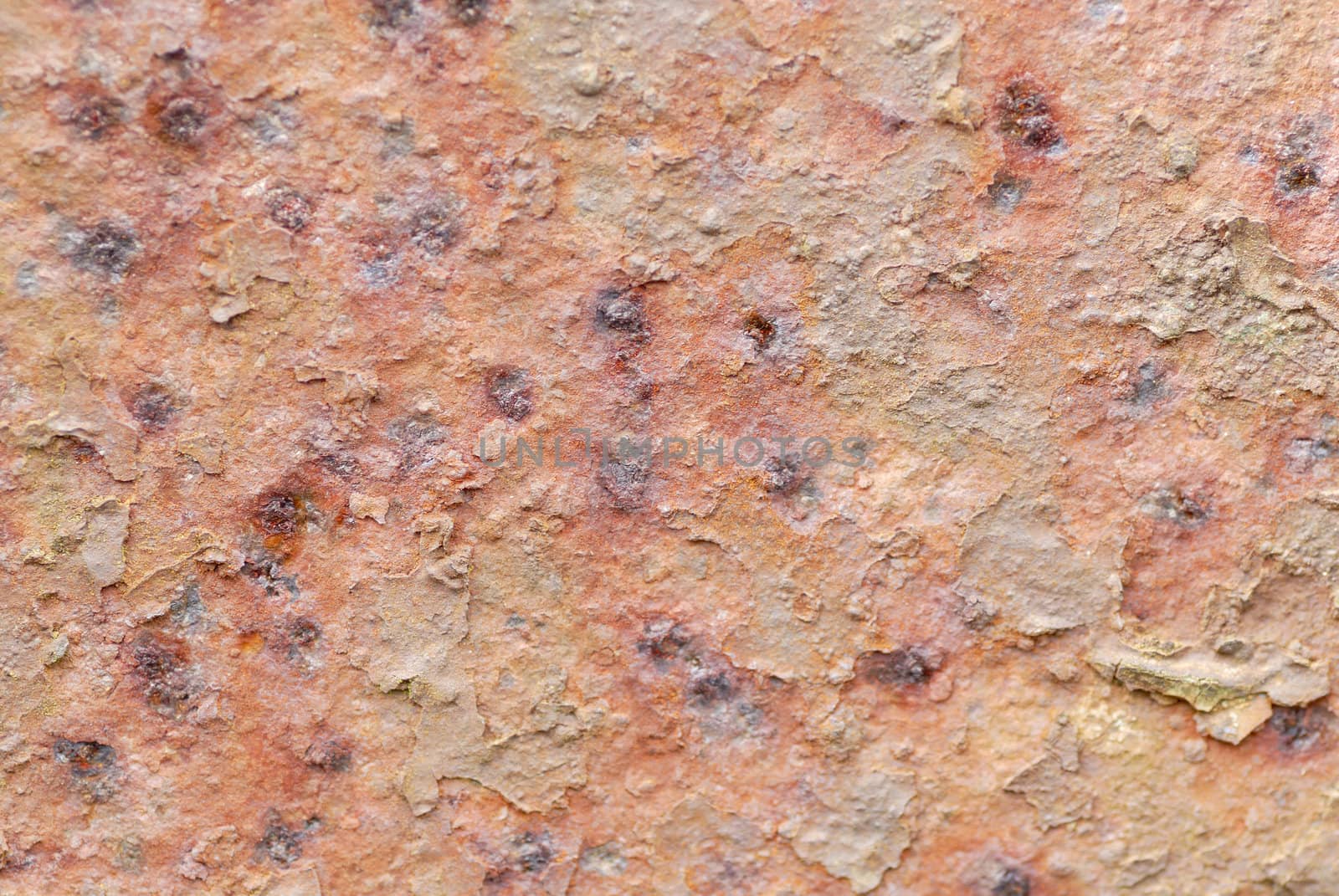 Macro image of rust texture.