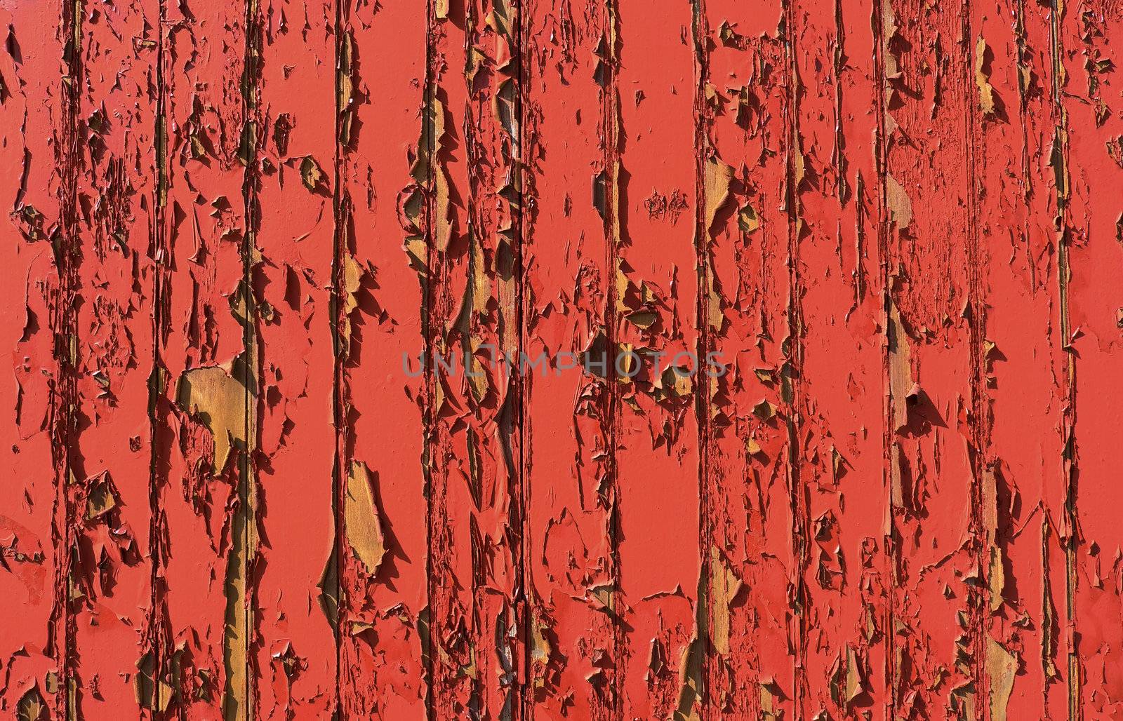 Red peeling paint by ABCDK