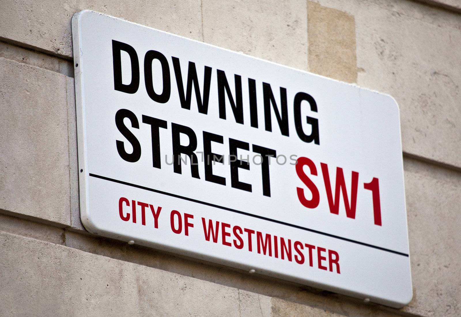 Downing Street in London by chrisdorney