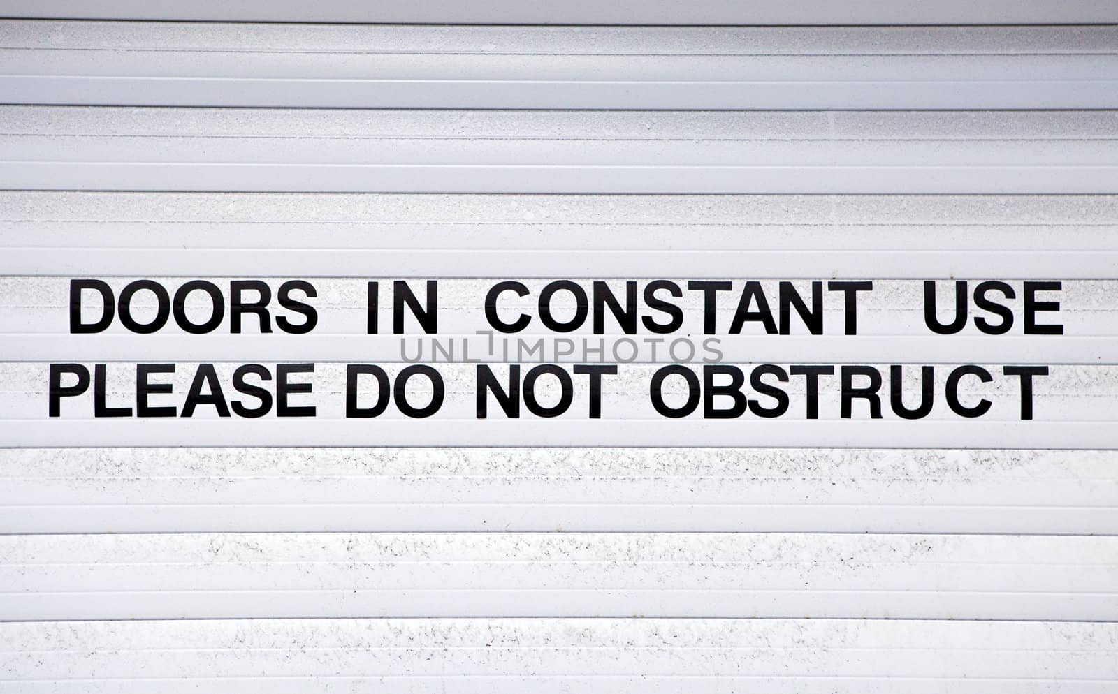 Garage Doors Sign by chrisdorney