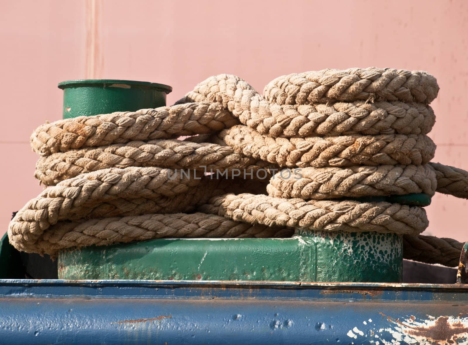 green bollard by sewer12