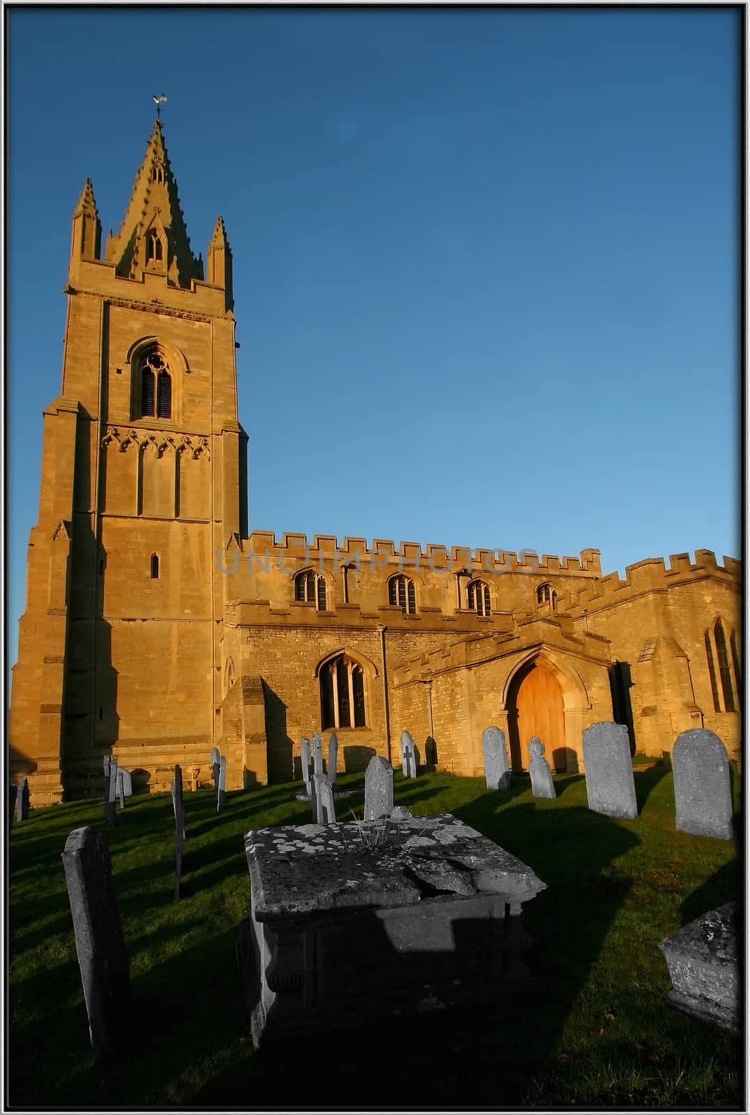 13th century church in Epingham, United Kingdom