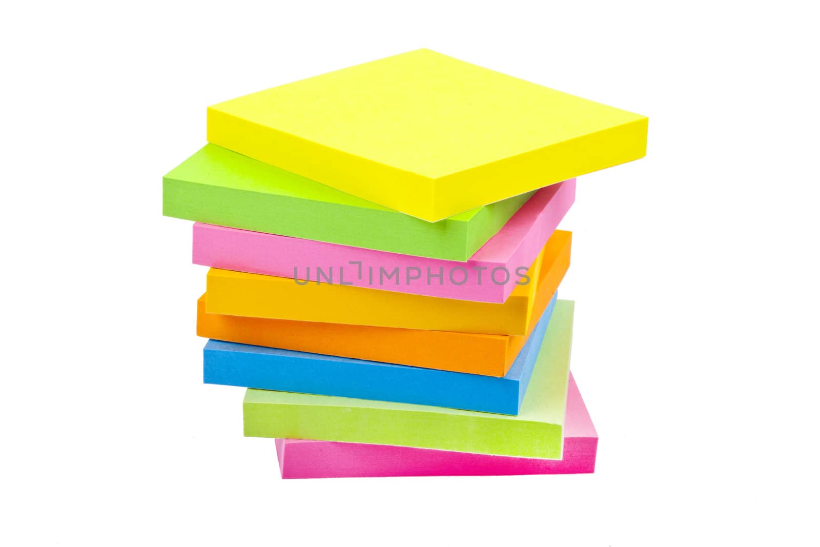 Stack of Sticky Note Pads by chrisdorney