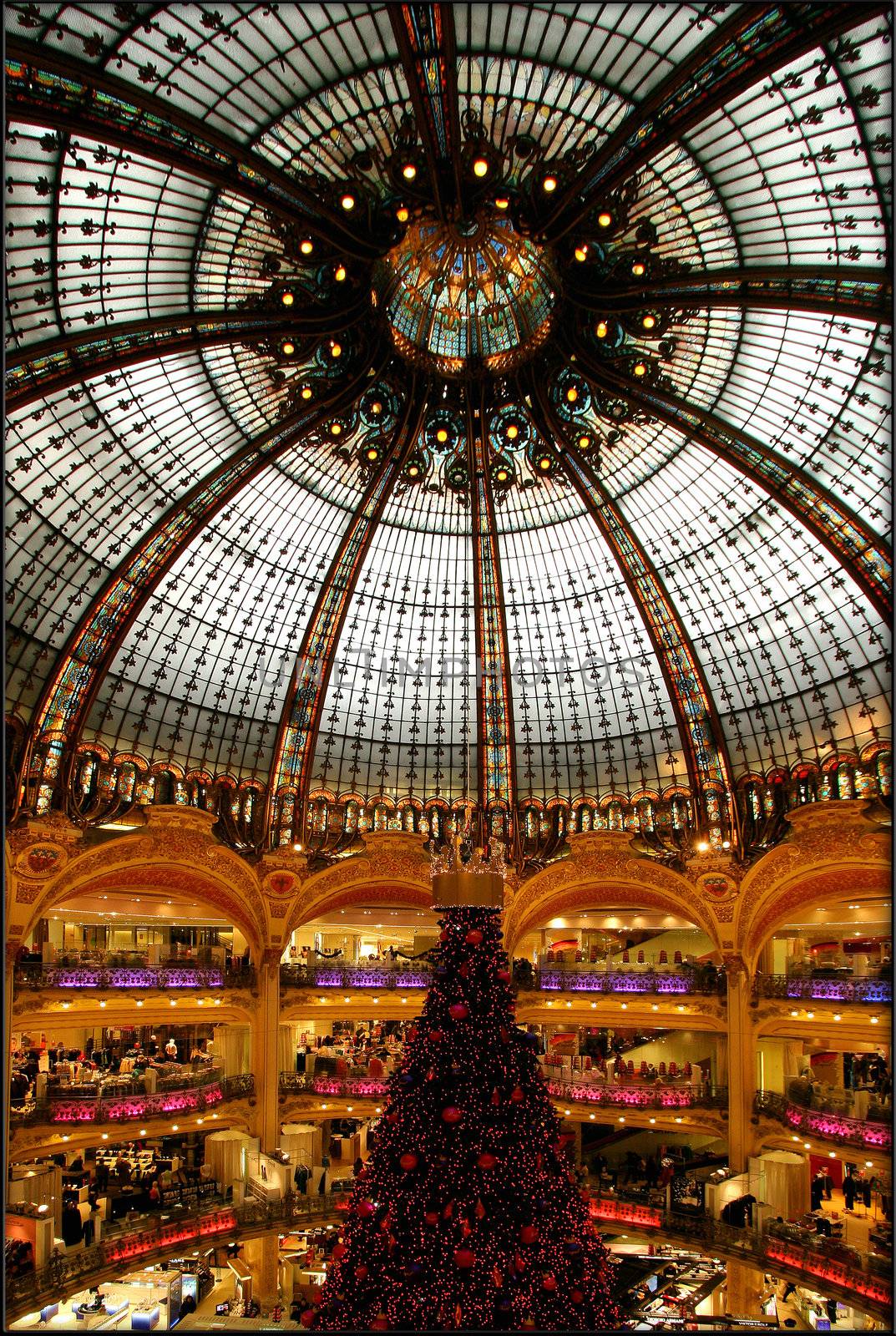 Christmas at Paris Lafayette