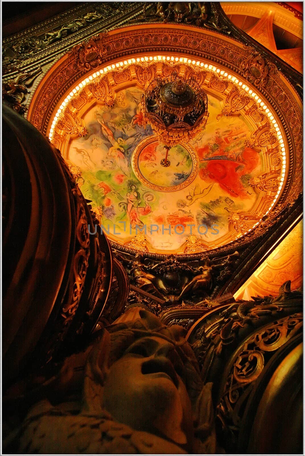 Palais or Opera Garnier & The National Academy of Music in Paris, France