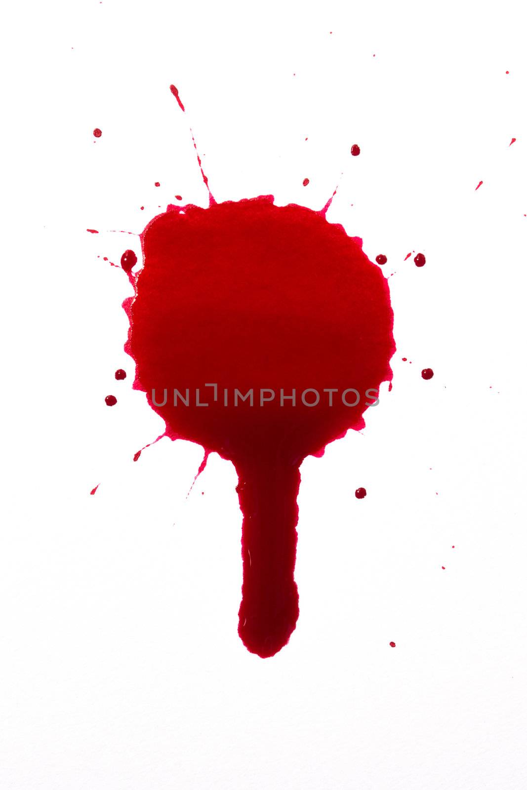 Blood or paint drips and splats by jamenpercy