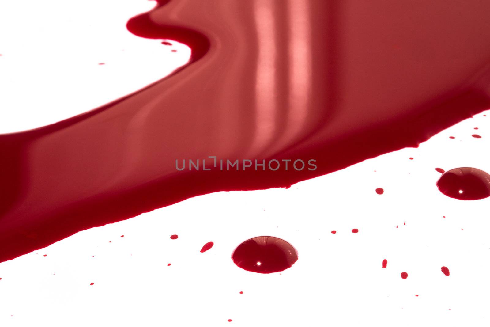 Blood or paint puddle by jamenpercy