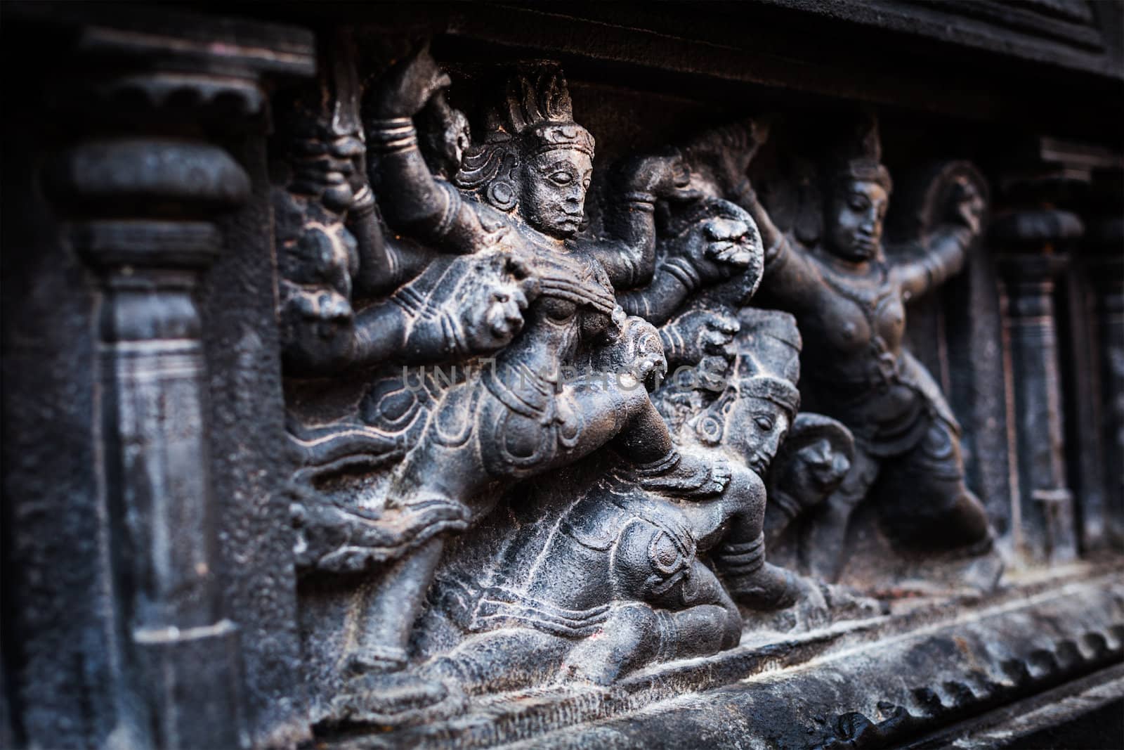 Bas relief. Brihadishwara Temple, Tanjore by dimol