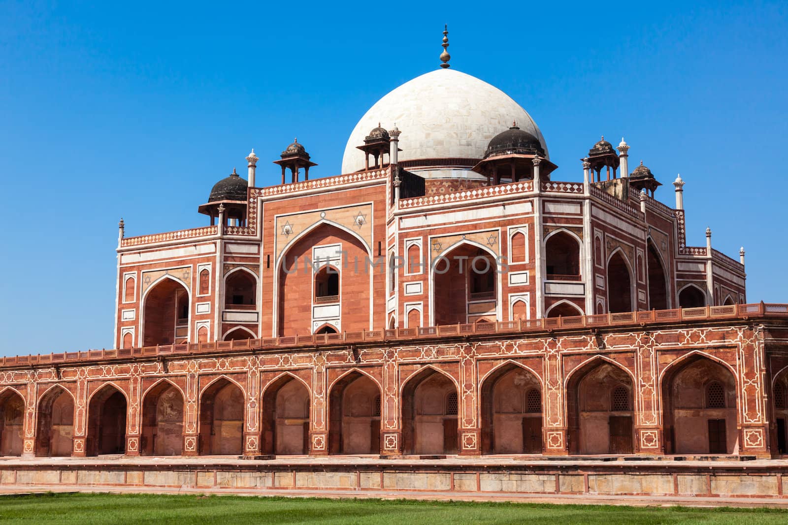 Humayun's Tomb. Delhi, India. UNESCO World Heritage Site