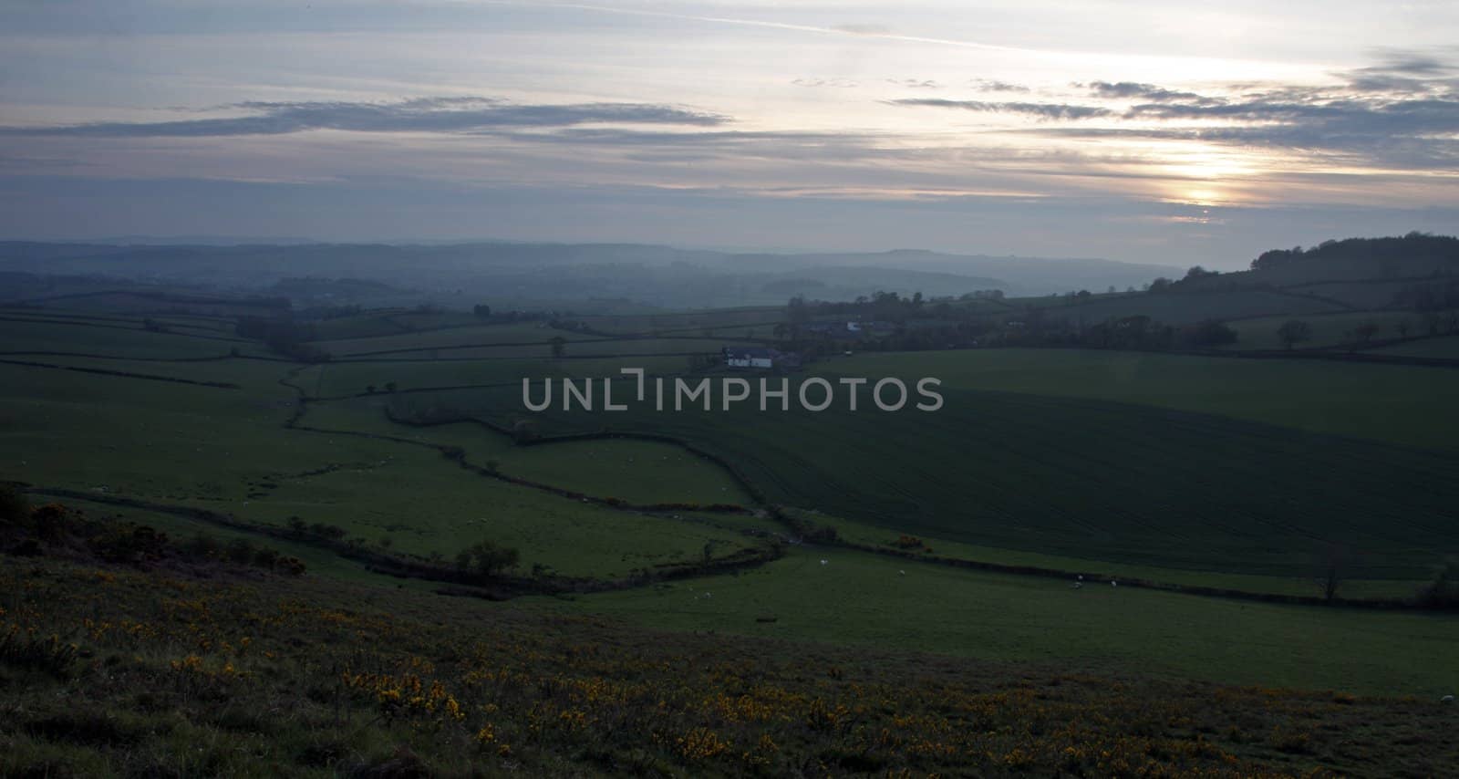 Rolling hills in Sidmouth by olliemt