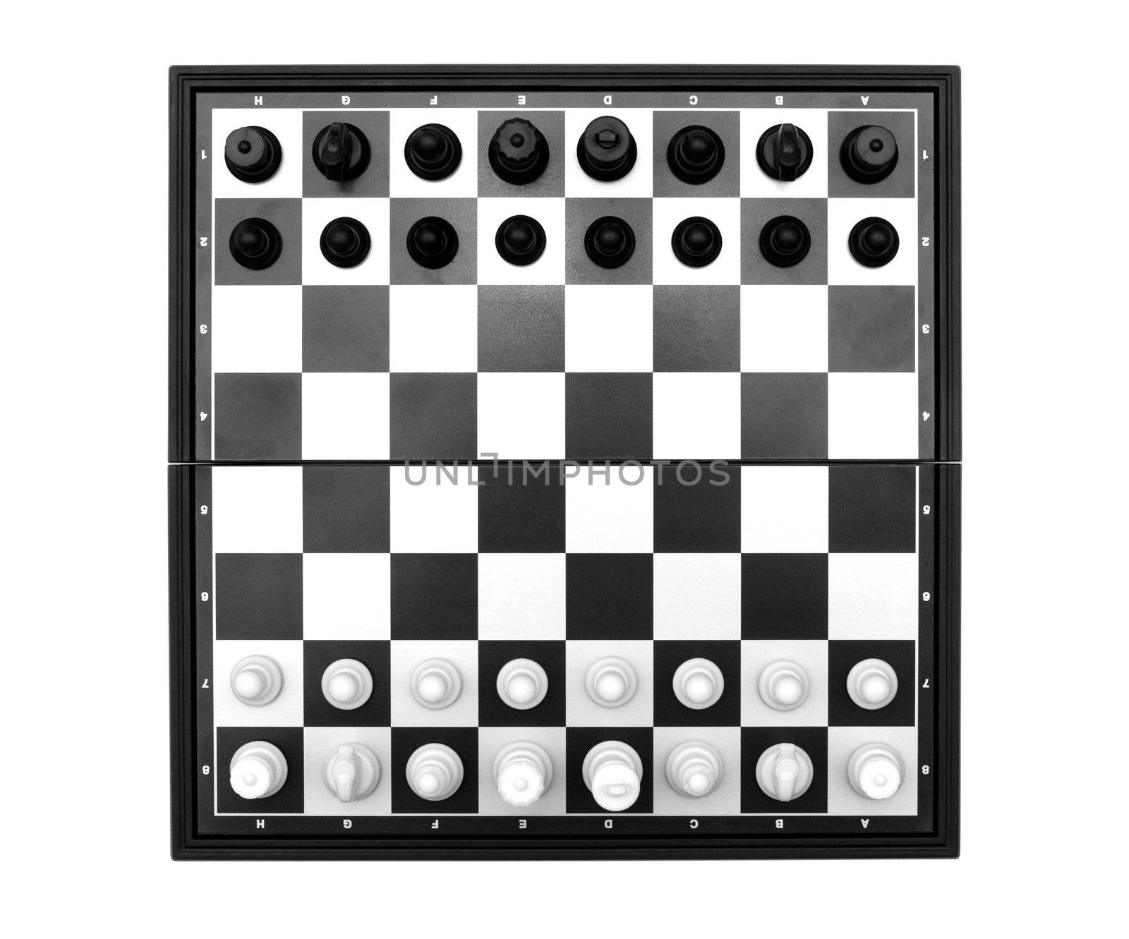 chess isolated on a white background
