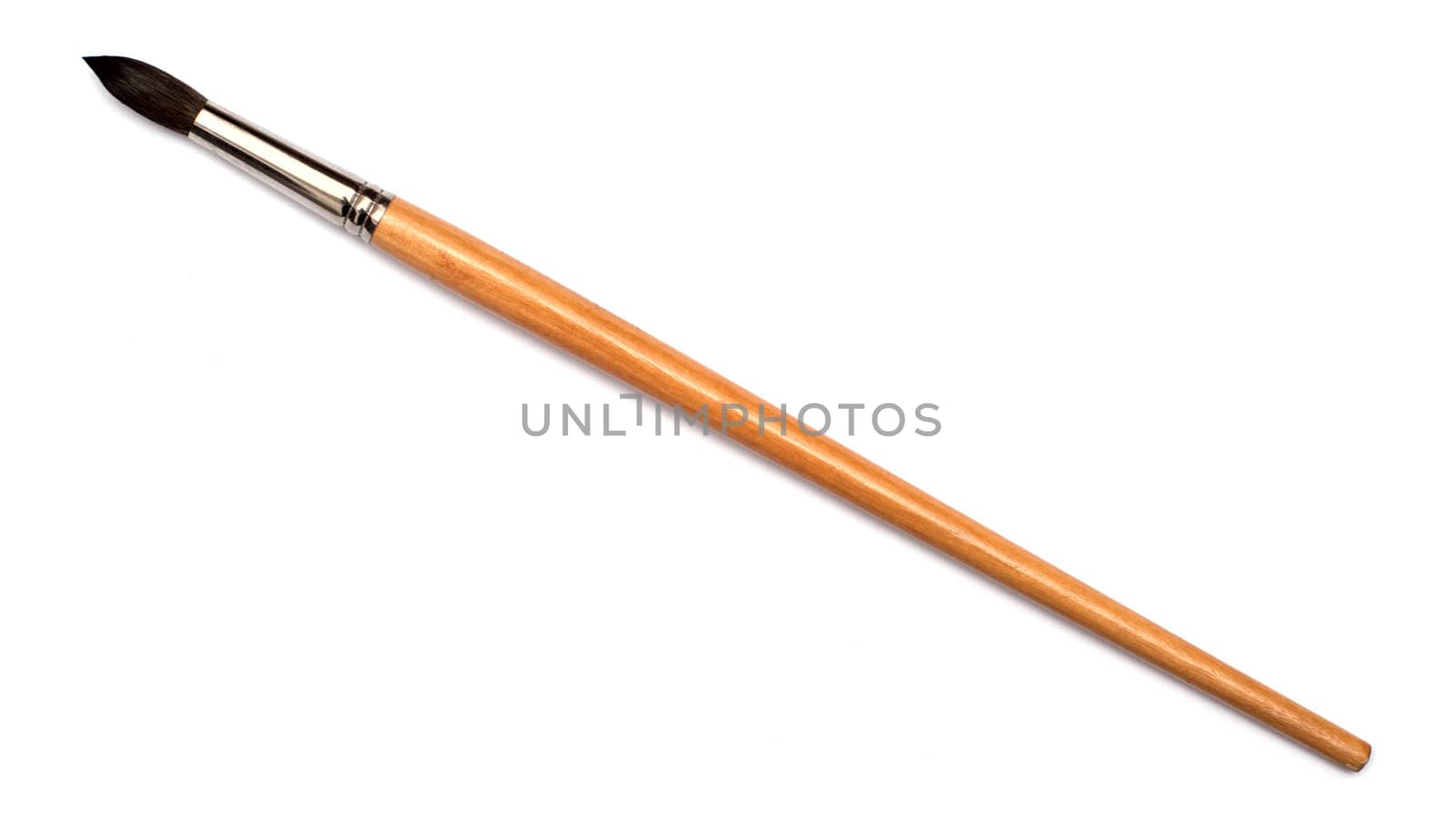 Paintbrush isolated on white background