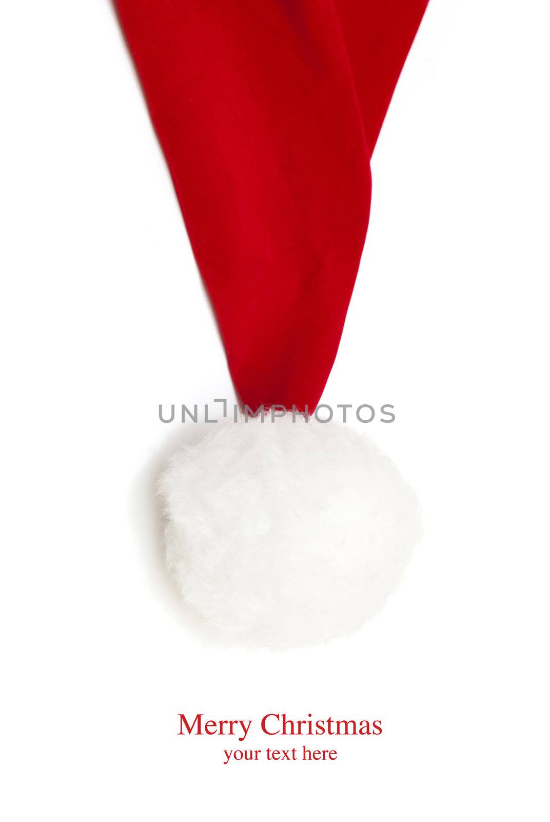Santa Hat on a white background