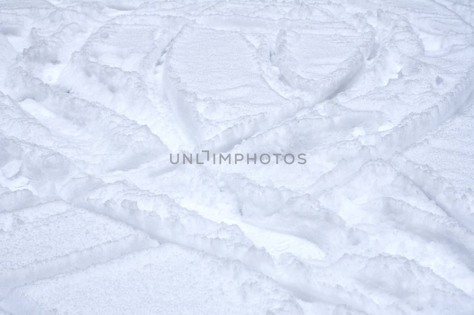 Texture of the snow with traces by DNKSTUDIO