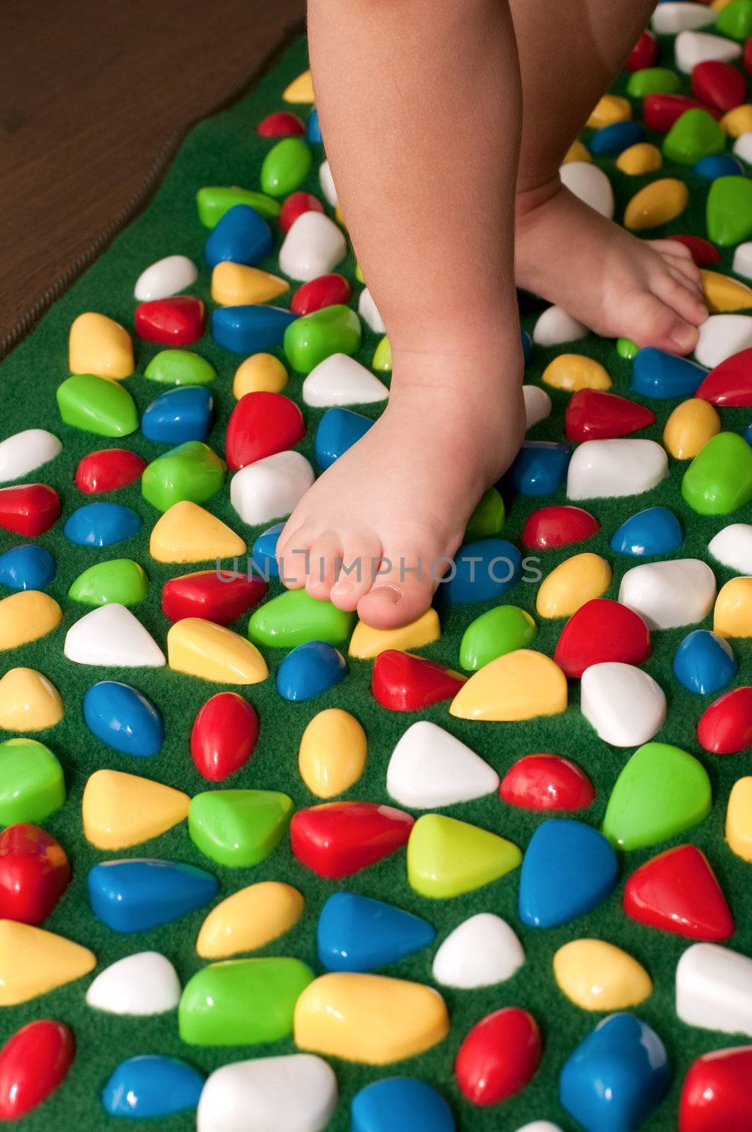 Orthopedic rug for children