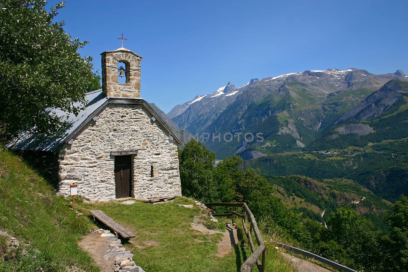 Chapel in the French Alps