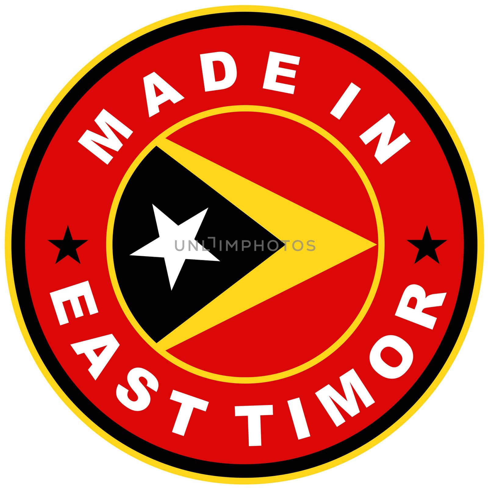 very big size made in east timor country label