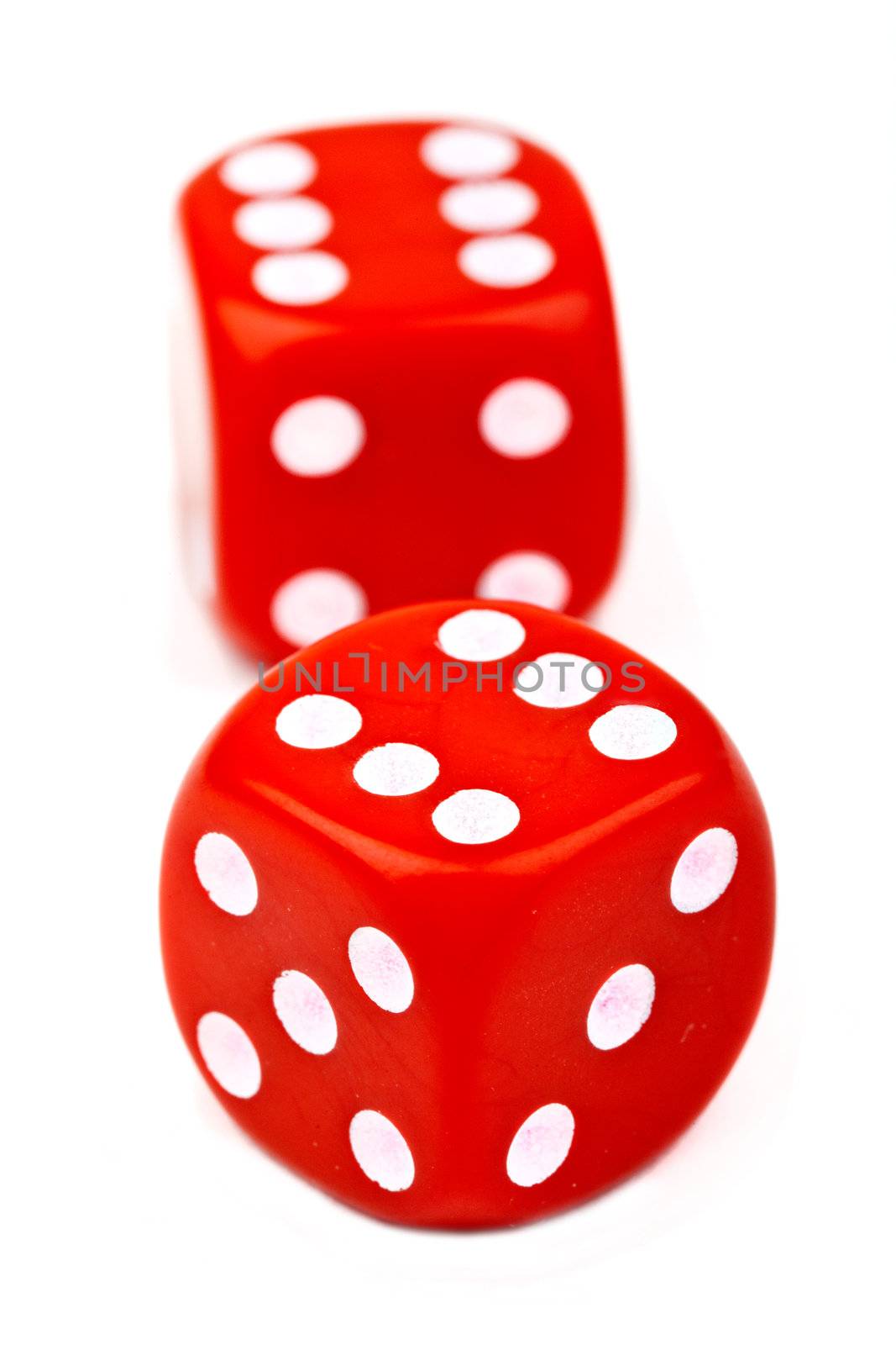 Red Dice  by chrisdorney