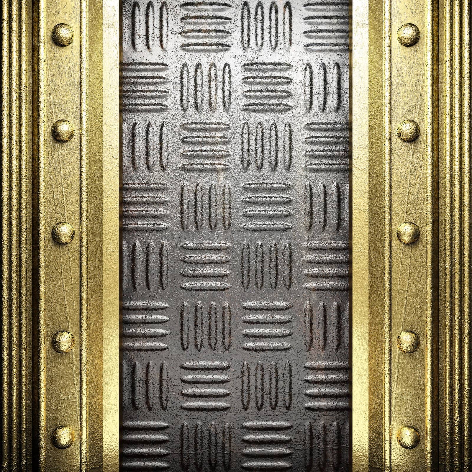 golden background made in 3D