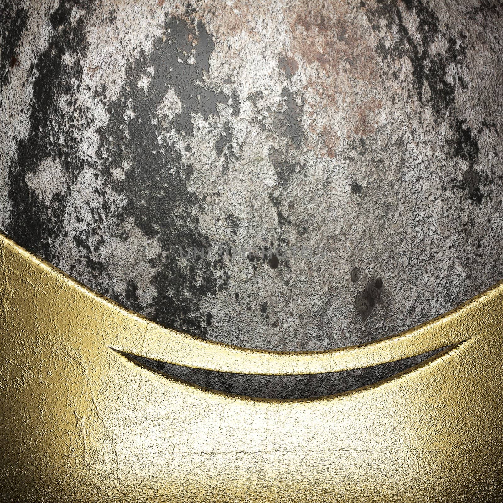 golden background made in 3D