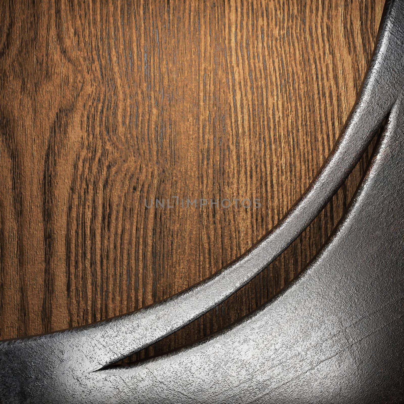 metal on wall made in 3D