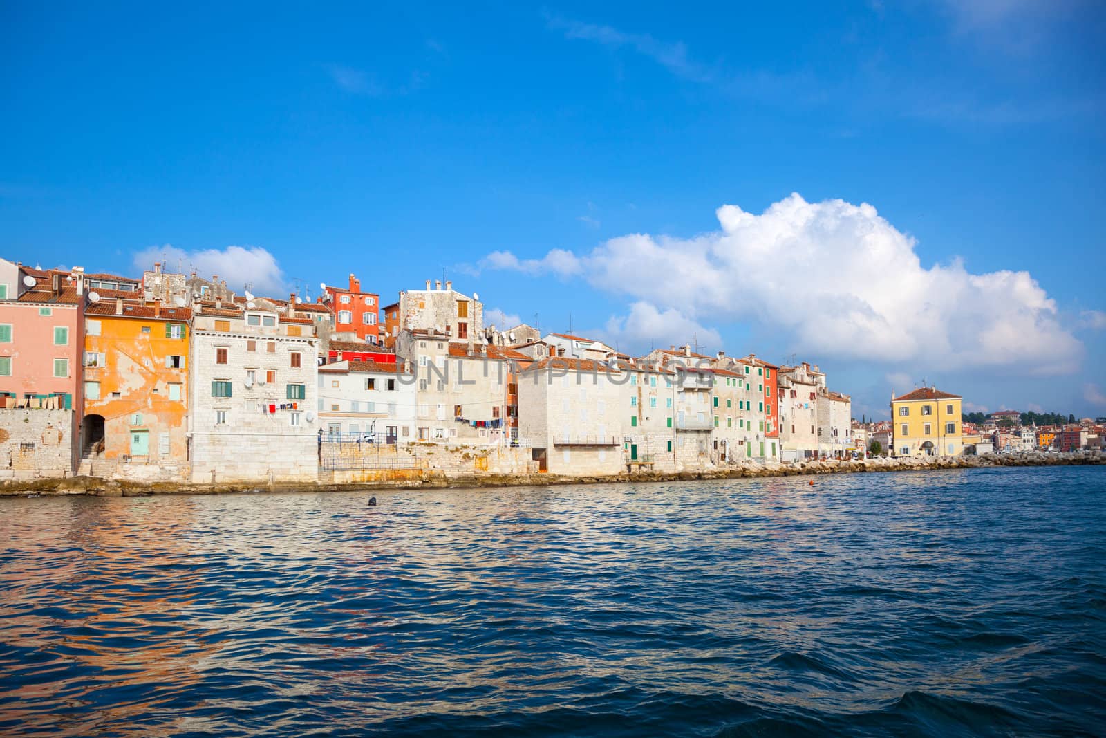 old Istrian town, Croatia.