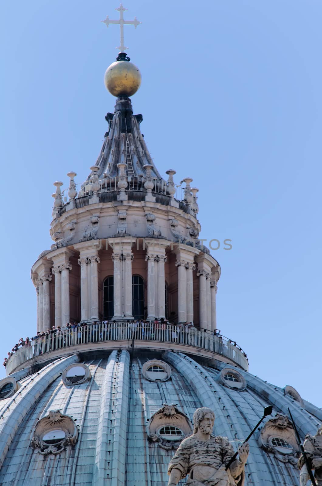the dome of St. Peter in Rome