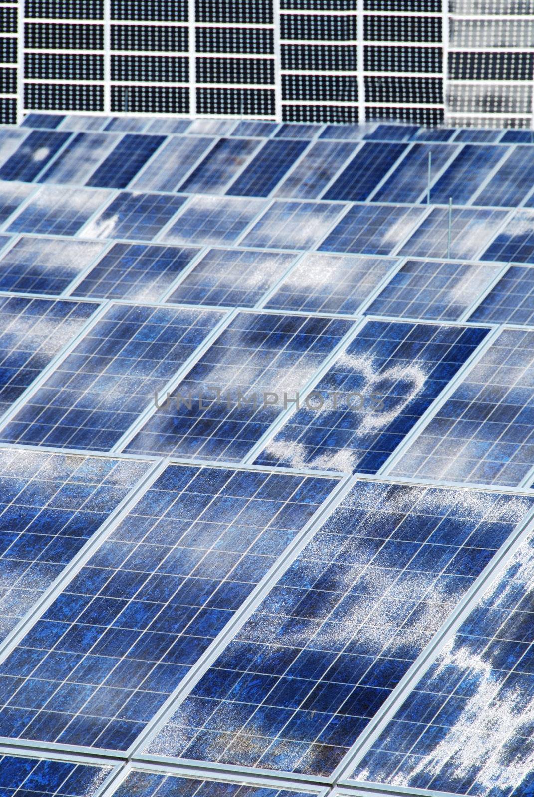 Photovoltaic panel background should be a way to ecologicval energy