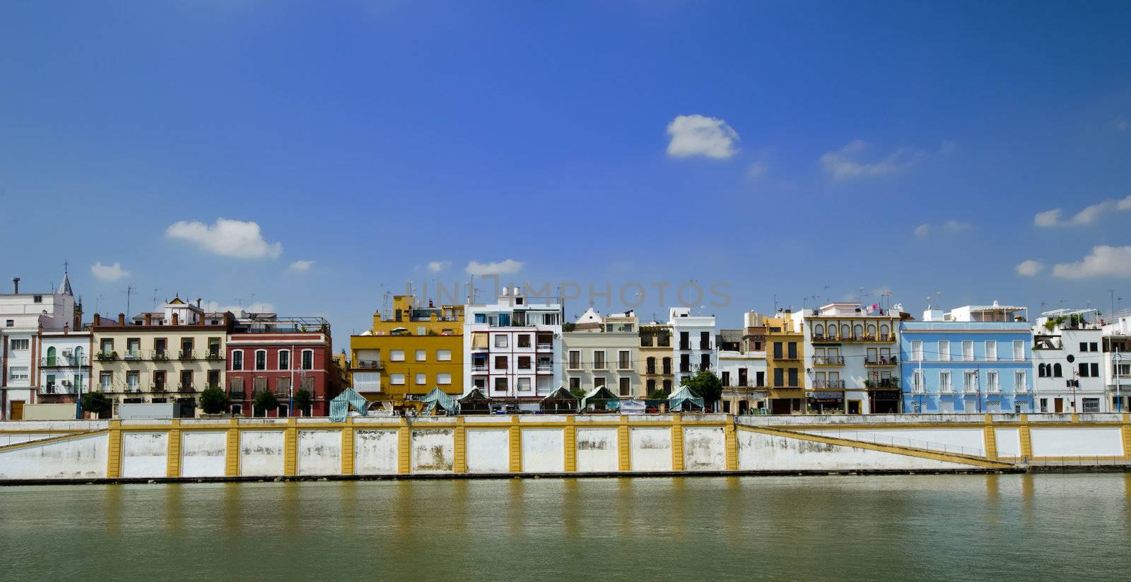 Seville and the Guadalquivir by njaj