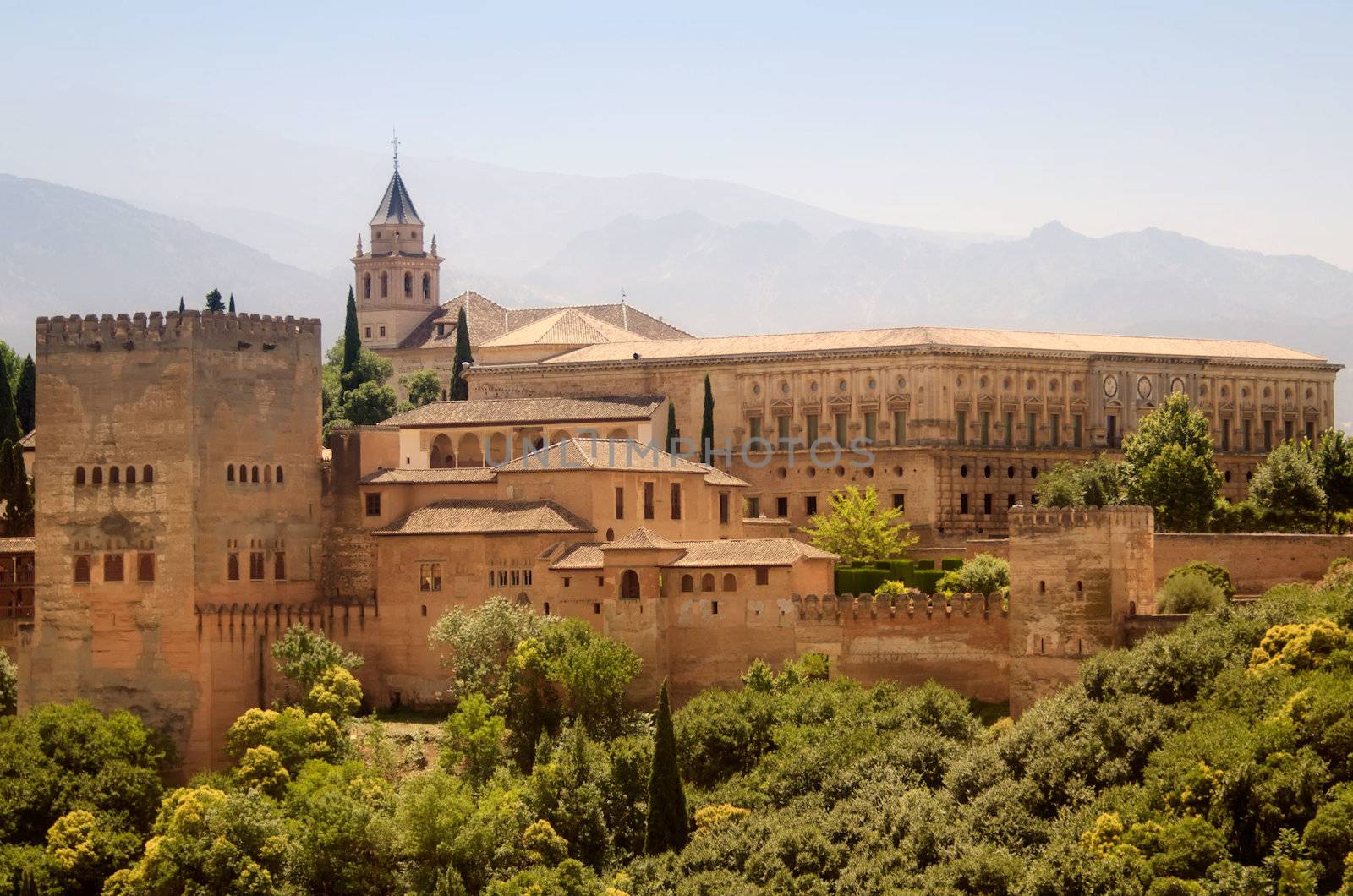 the Alhambra in Granada by njaj