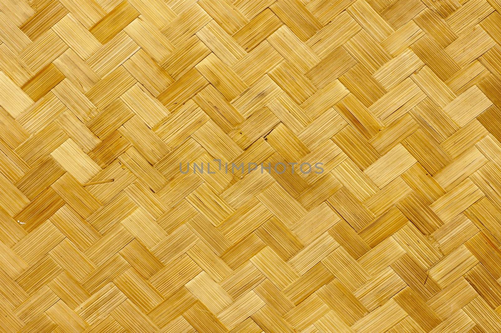 Pattern background of bamboo weave.