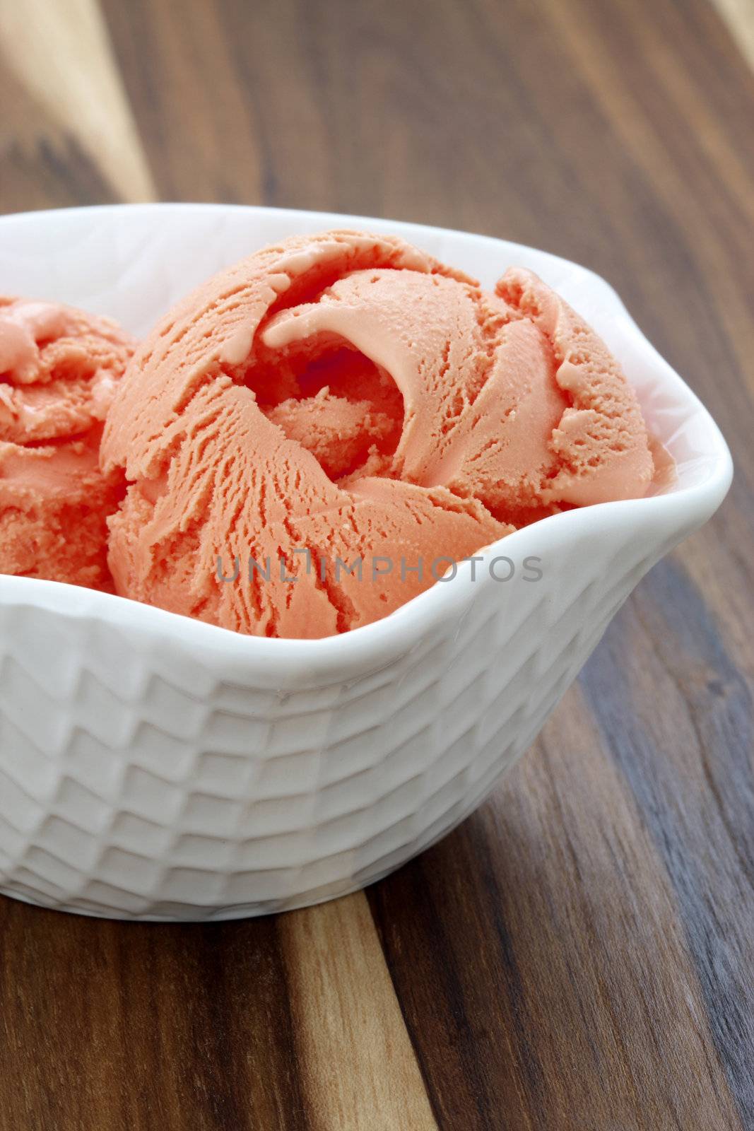 real gourmet mandarin ice cream, not made with mashed potatoes or shortening and meets all the regulations regarding using real dairy products to advertise dairy. 