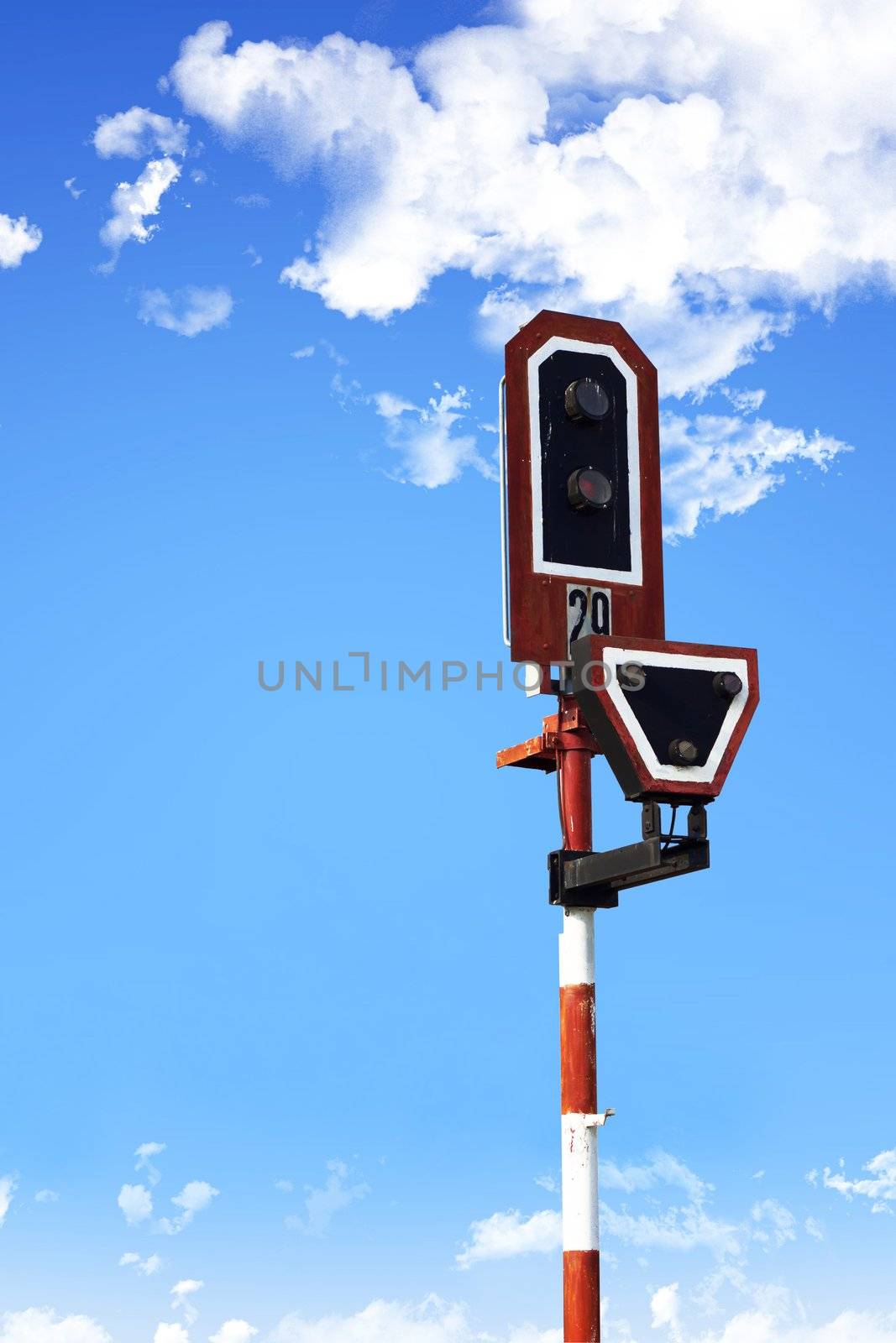 railway stop light