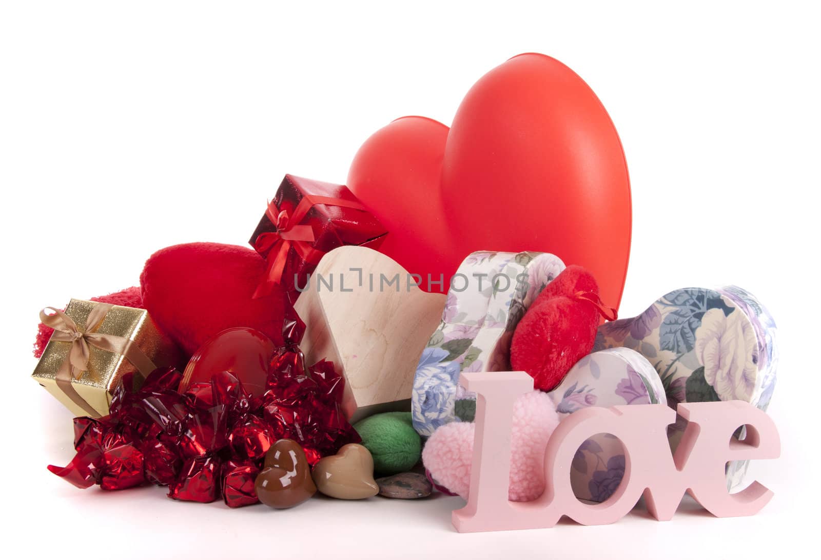 All kinds of hearts for valentines day