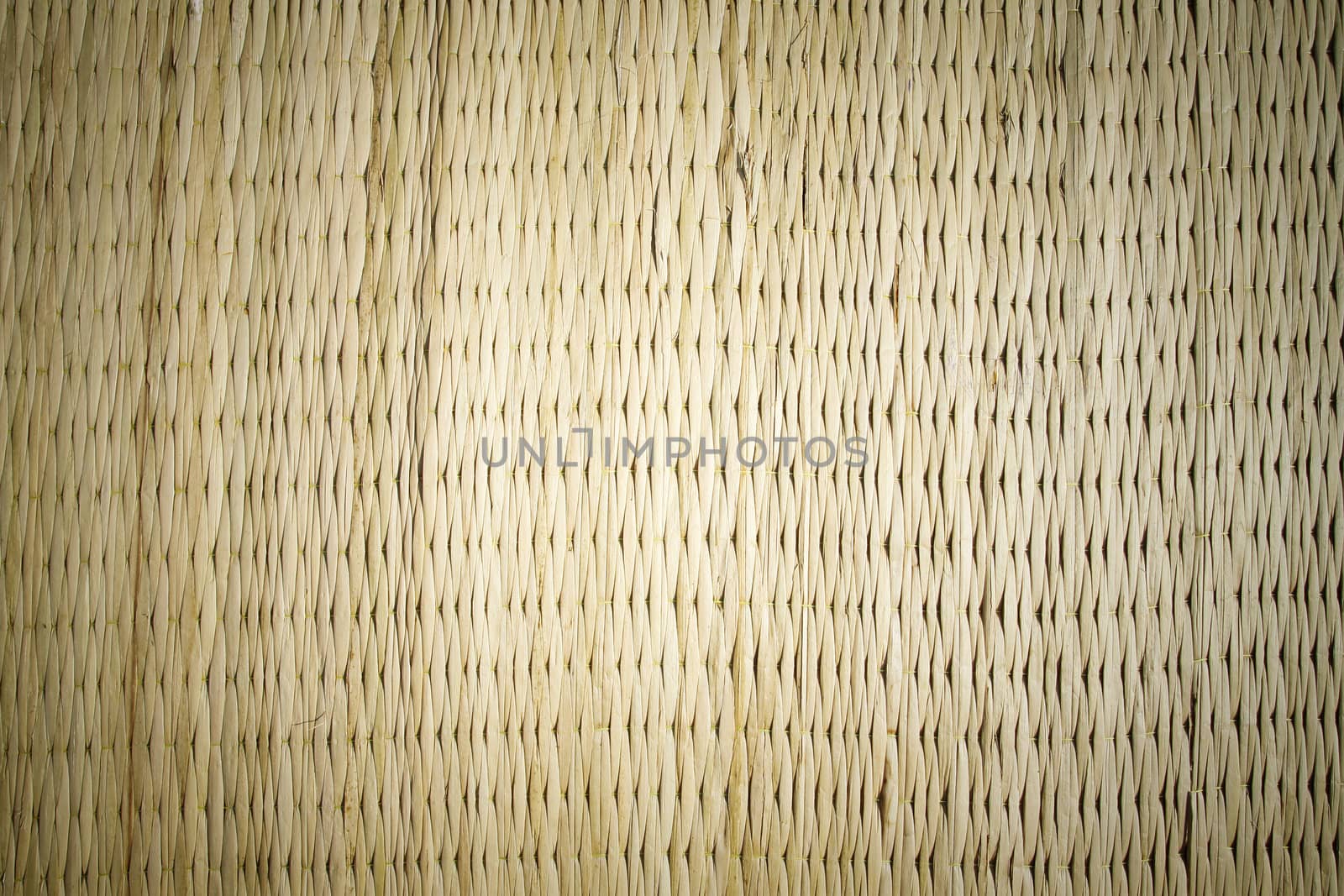 Thai native weave mat texture background, made from papyrus