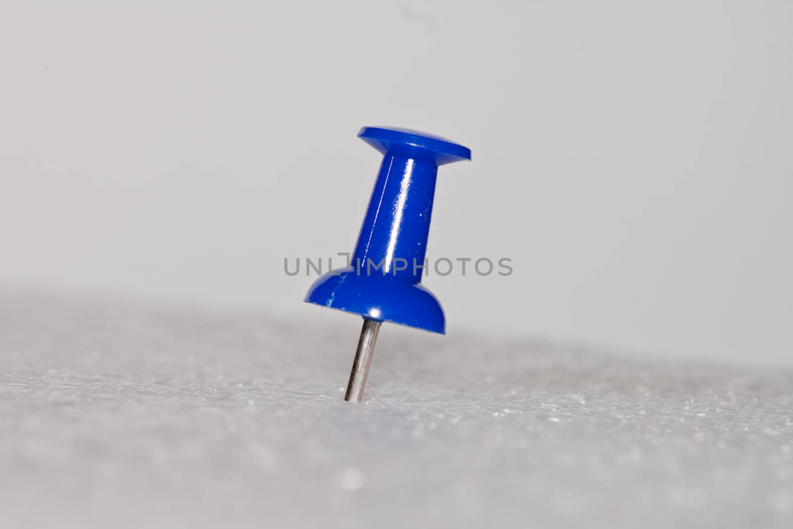 thumbtack isolated on a white background by nikky1972