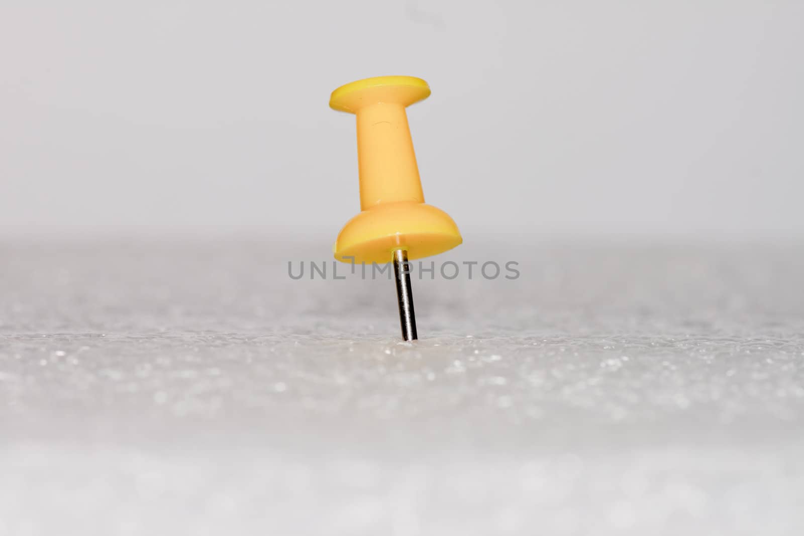 thumbtack isolated on a white background by nikky1972