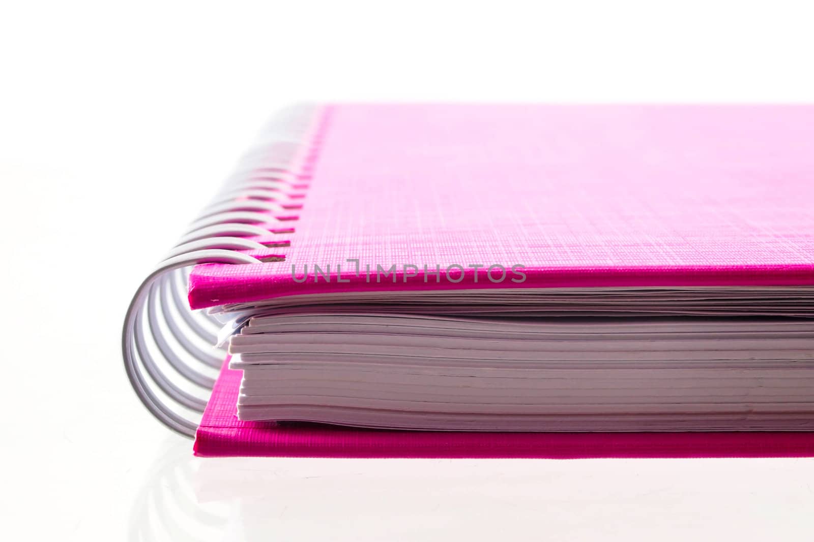 Pink notebook