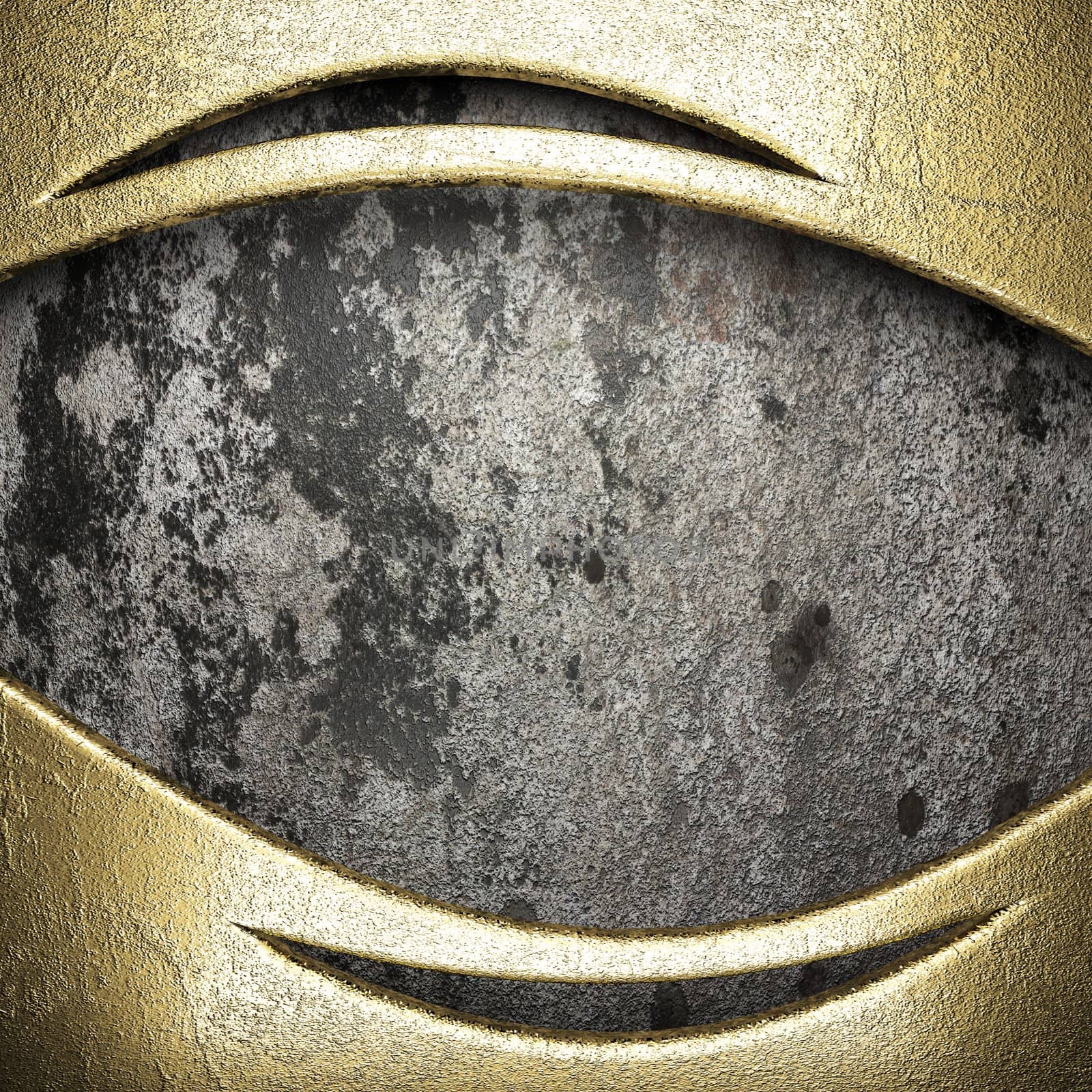 golden background made in 3D