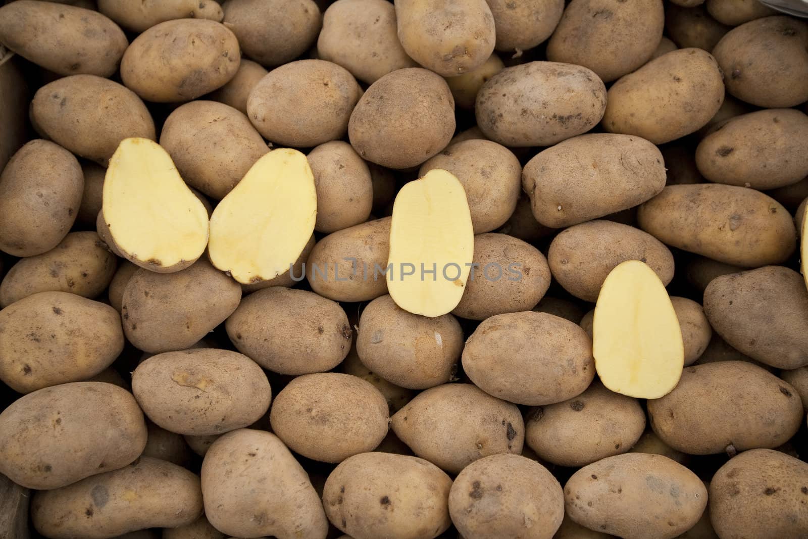 Fresh potatoes by ABCDK