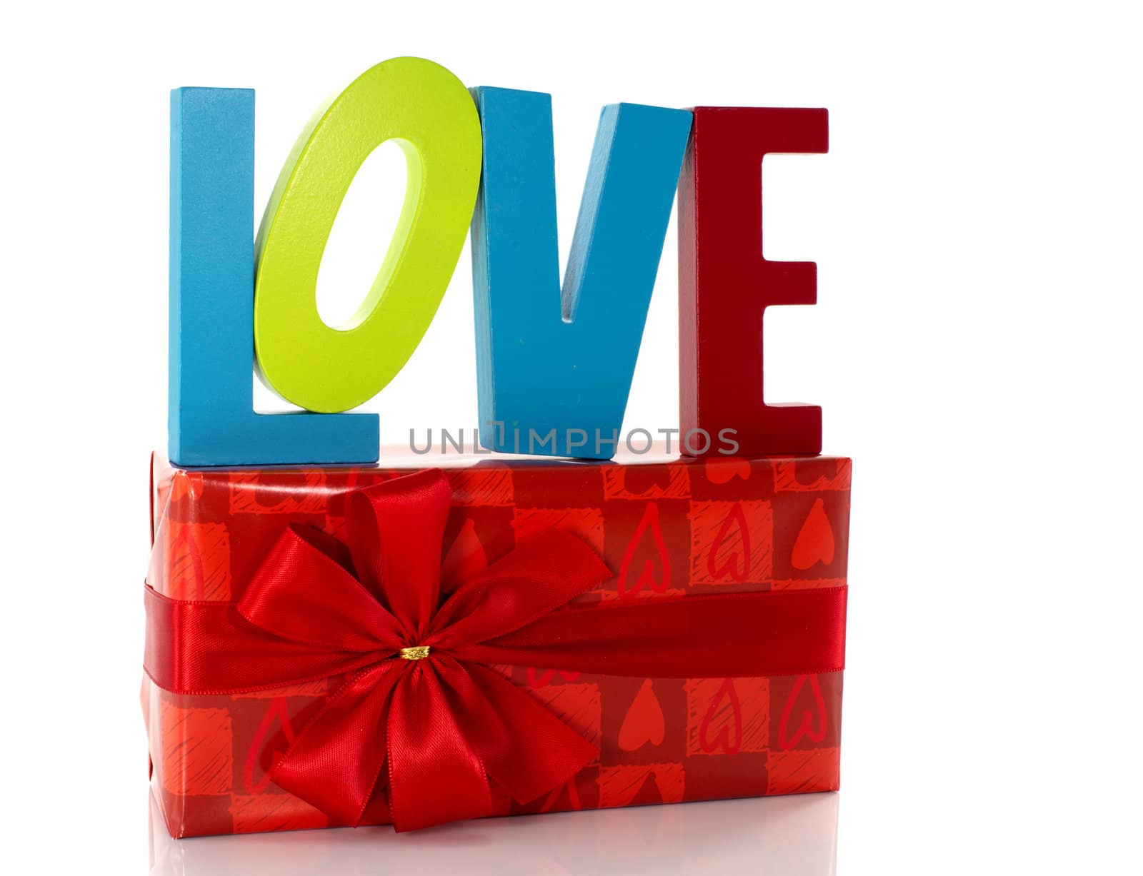 love with present by compuinfoto