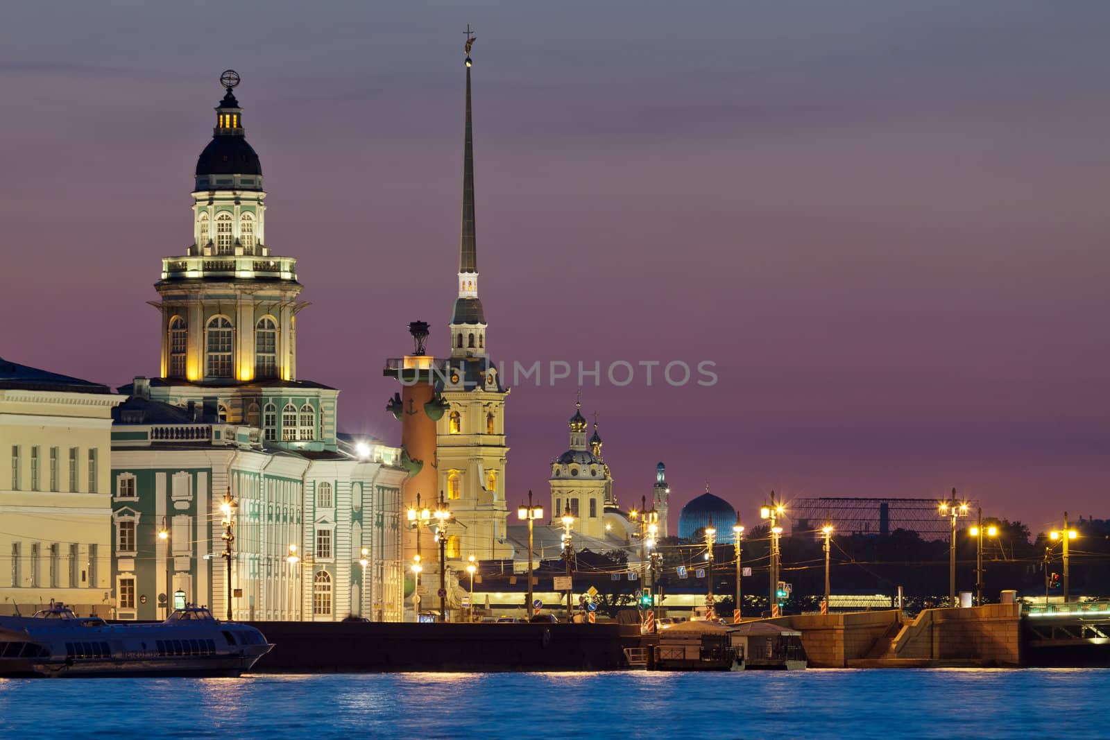 The iconic view of St. Petersburg White Nights by Antartis