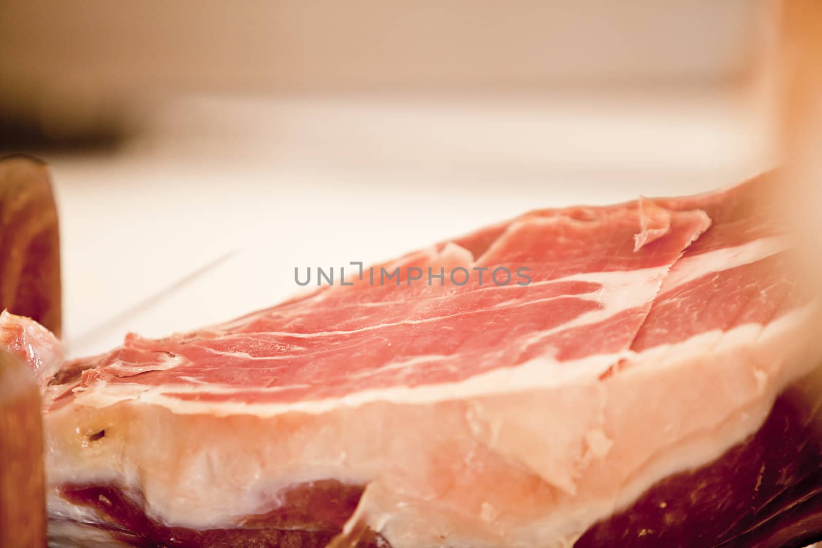 deliscious fresh parma serrano ham slices pork gourmet jamon by juniart