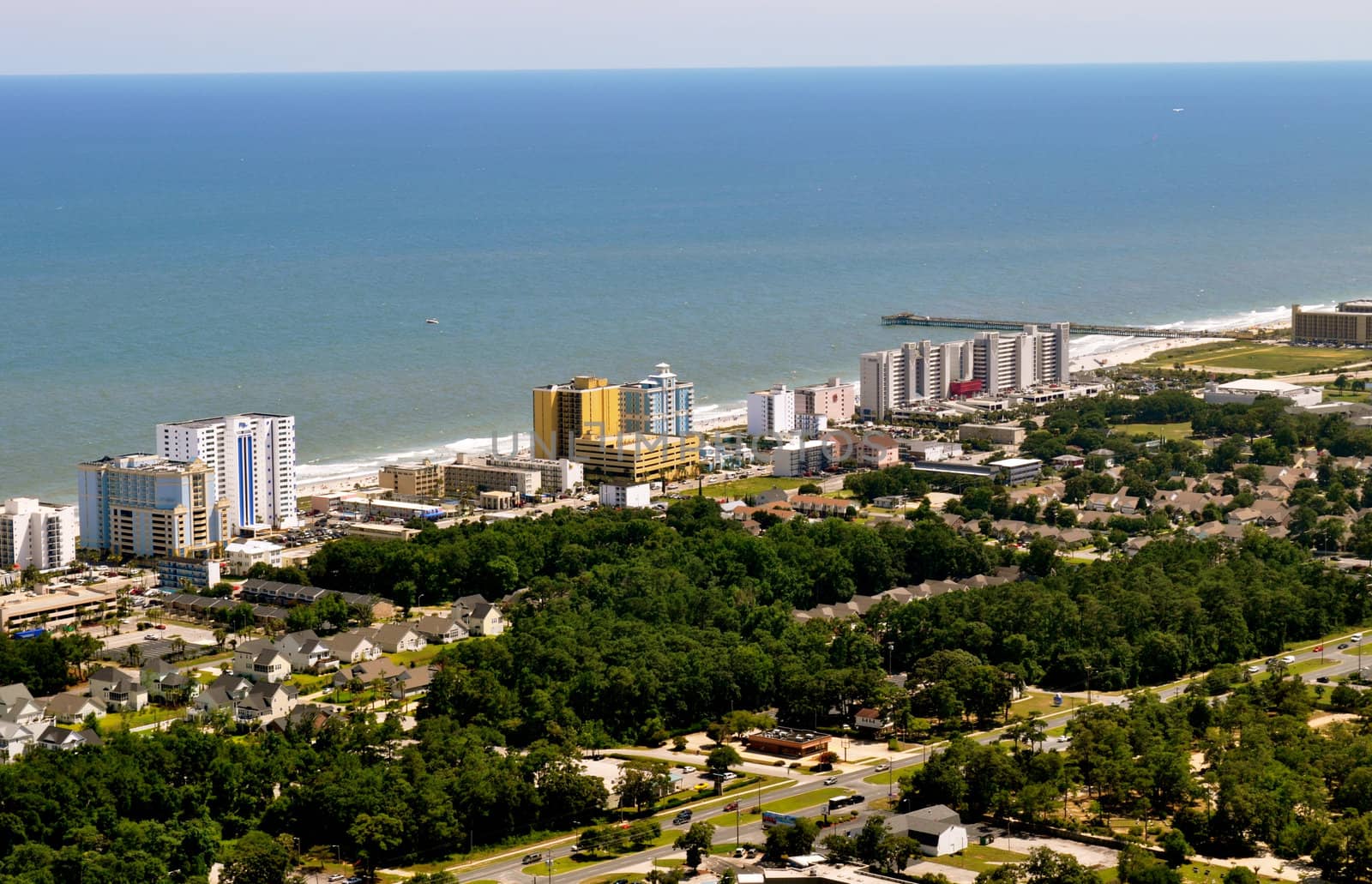 Myrtle Beach - Aerial View by RefocusPhoto