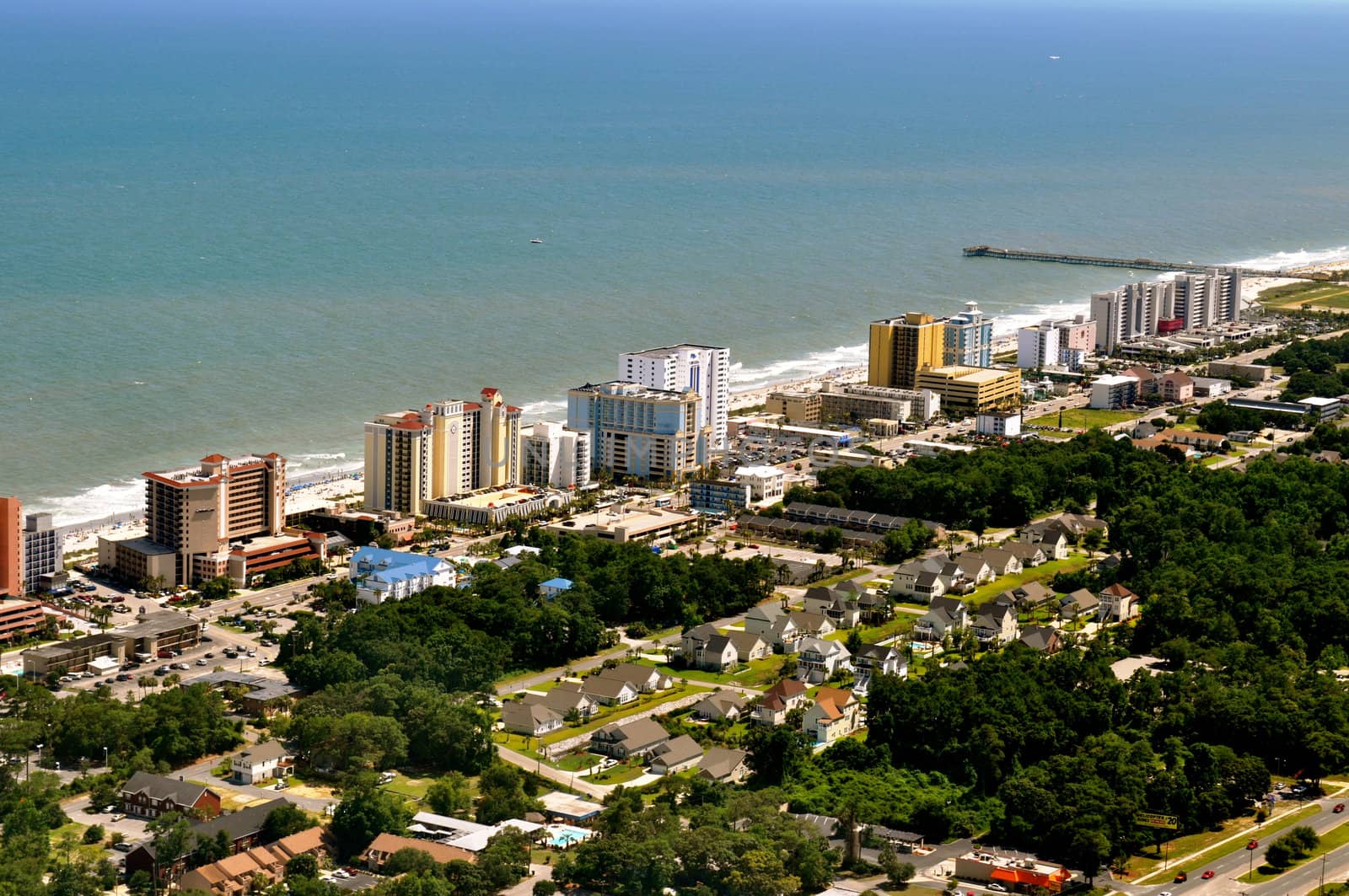 Myrtle Beach - Aerial View by RefocusPhoto