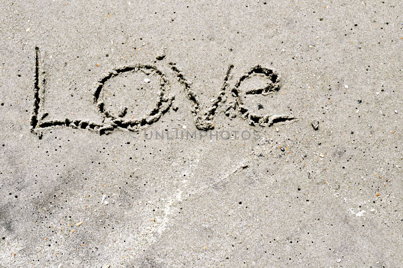 Love In the Sand by RefocusPhoto